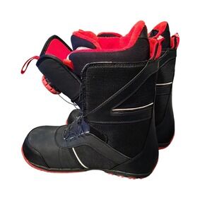 Burton Tyro Imprint 2 Mens Snowboard Boots BOA System Red Black‎ Size 13
